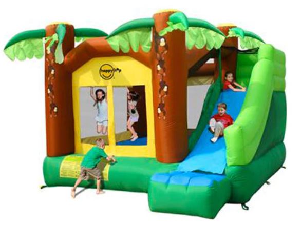 Happy Hop Jungle Climb & Slide Jumping Castle