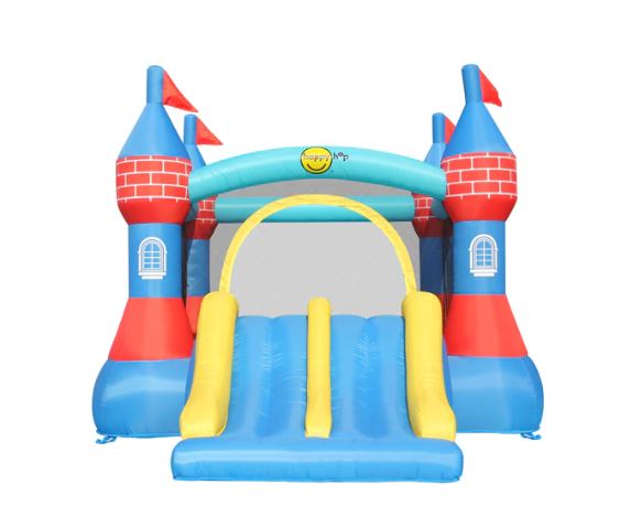 Happy Hop Castle Bouncer with Double Slide