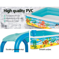 Inflatable Kids Pool Canopy Play Pool Swimming Pool Family Pools - SM Everyday Living