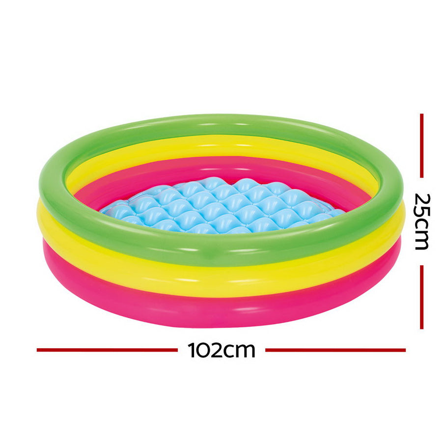 Kids Inflatable Pool Round Splash Pool