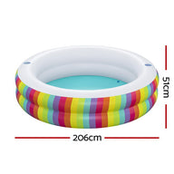 Kids Inflatable swimming pool Rainbow