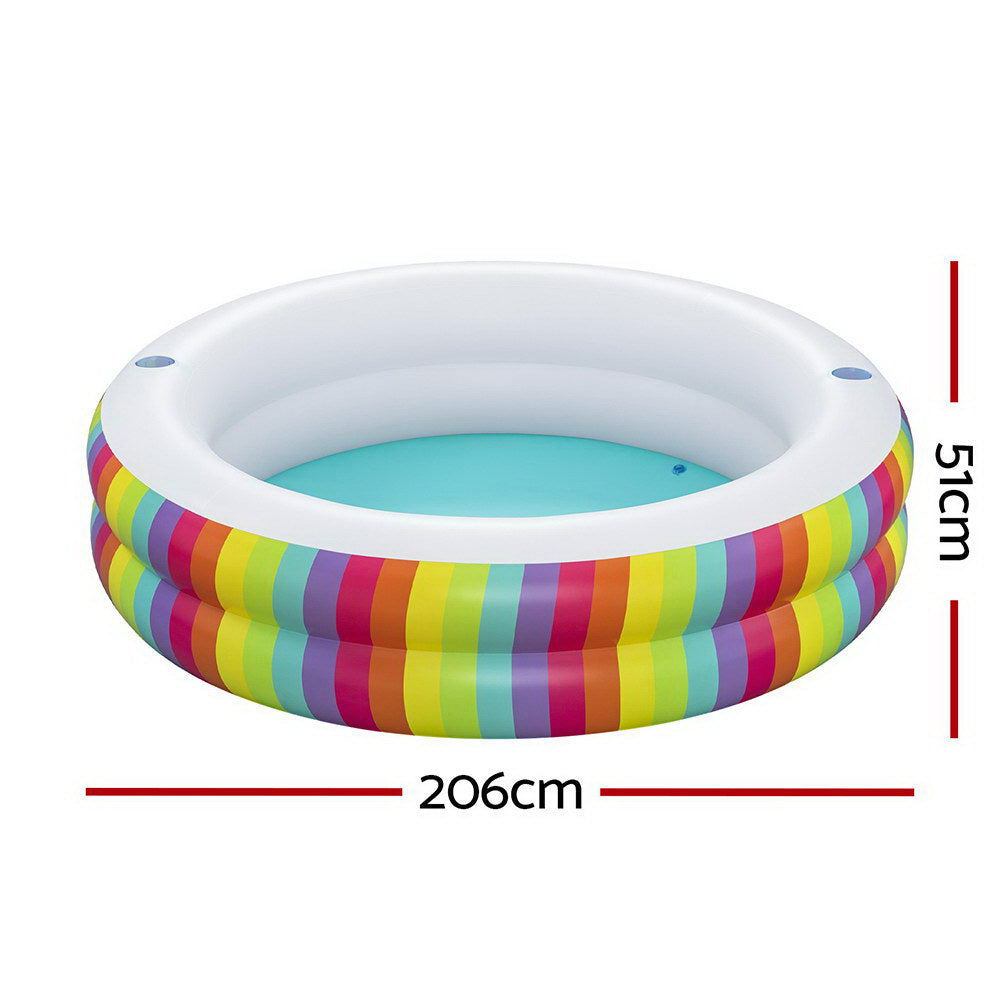 Kids Inflatable swimming pool Rainbow