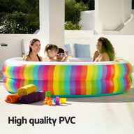 Kids Inflatable swimming pool Rainbow