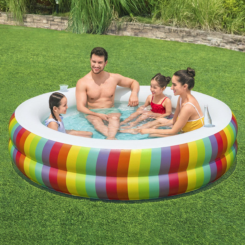 Kids Inflatable swimming pool Rainbow