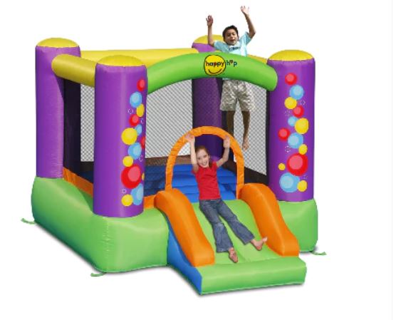 Happy Hop Bubble Slide Bouncer