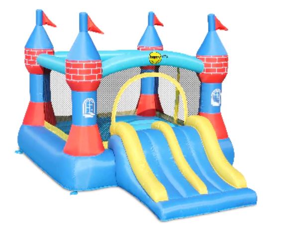 Happy Hop Castle Bouncer with Double Slide