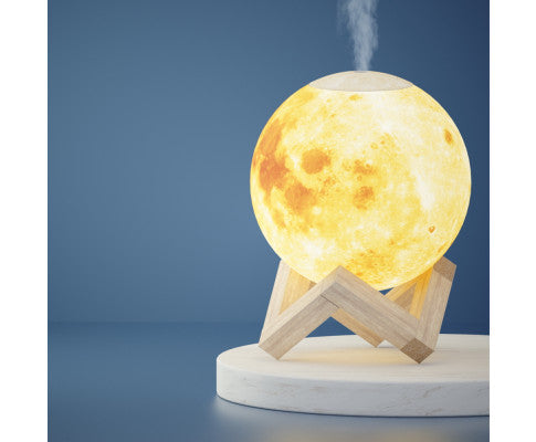 Diffuser LED Moon Lamp 880ml - SM Everyday Living