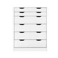 6 Chest of Drawers Tallboy Cabinet Storage Dresser Table Bedroom Storage - SM Everyday Living