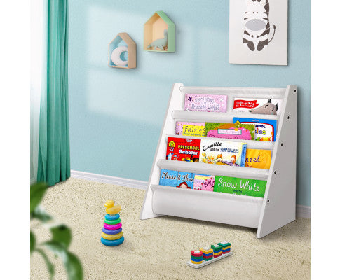 Kids Bookshelf Shelf Children Bookcase Magazine Rack Organiser Display