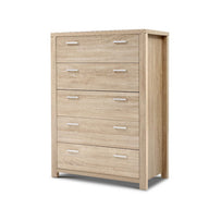 5 Chest of Drawers Tallboy Dresser Table Bedroom Storage Cabinet - SM Everyday Living