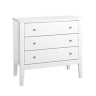 Chest of Drawers Storage Cabinet Bedside Table Dresser Tallboy White - SM Everyday Living