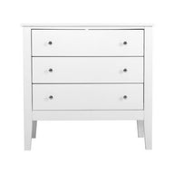 Chest of Drawers Storage Cabinet Bedside Table Dresser Tallboy White - SM Everyday Living