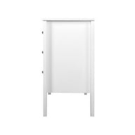 Chest of Drawers Storage Cabinet Bedside Table Dresser Tallboy White - SM Everyday Living