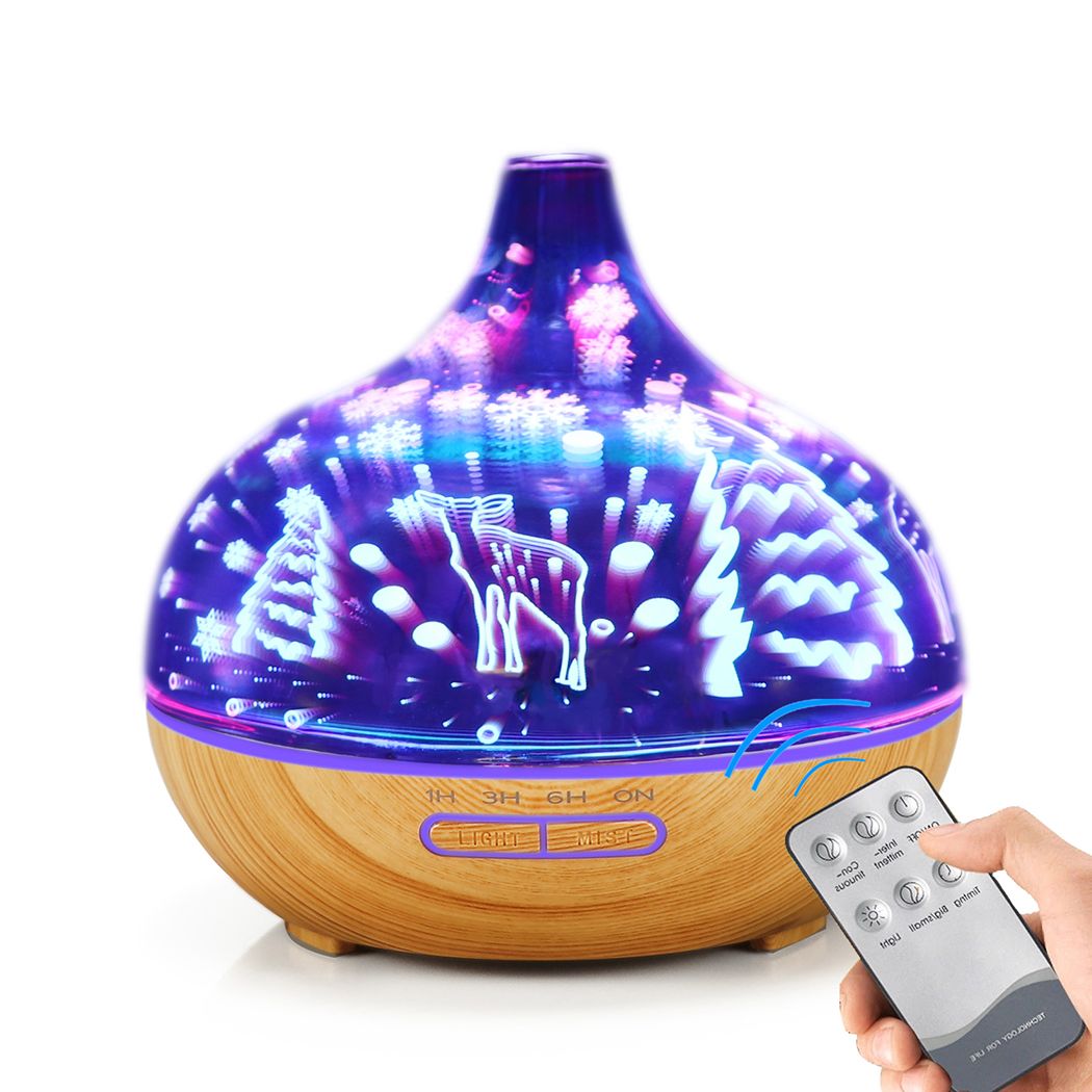 Diffuser Aromatherapy Ultrasonic Humidifier Essential Oil Purifier Deer