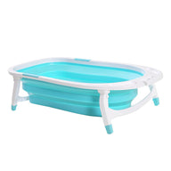 Baby Bath Tub Infant Toddlers Foldable Bathtub Folding Safety Bathing Shower - SM Everyday Living