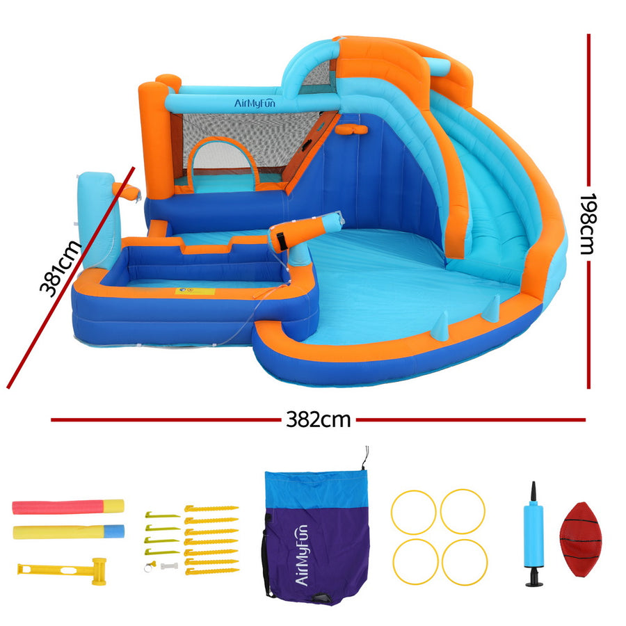 Kids Inflatable Pool Water Slide Park Jumping Castle