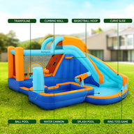 Kids Inflatable Pool Water Slide Park Jumping Castle