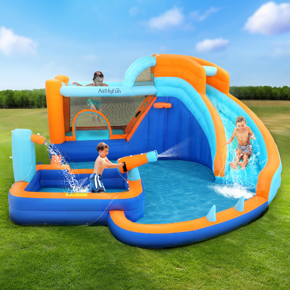 Kids Inflatable Pool Water Slide Park Jumping Castle