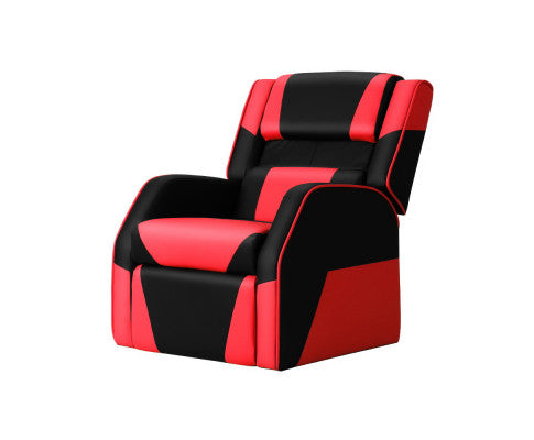 Kids Recliner Chair PU Leather Gaming Sofa Lounge Couch Children Armchair