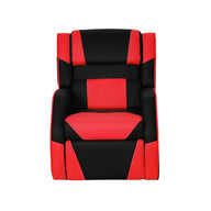 Kids Recliner Chair PU Leather Red