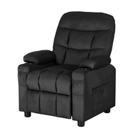 Kids Recliner Chair Black