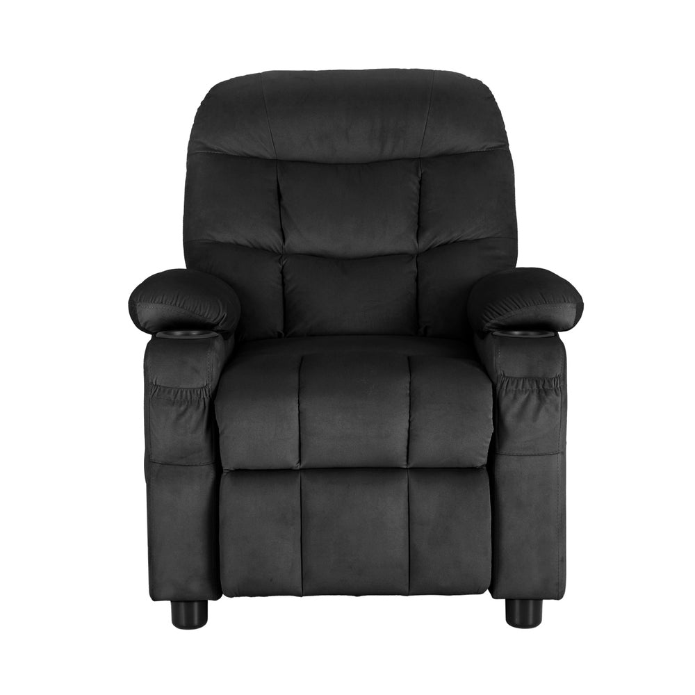 Kids Recliner Chair Black