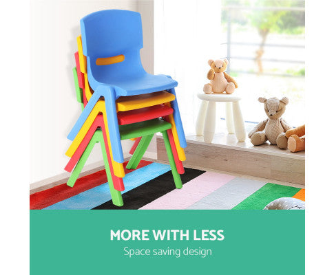 Set of 4 Kids Play Chairs