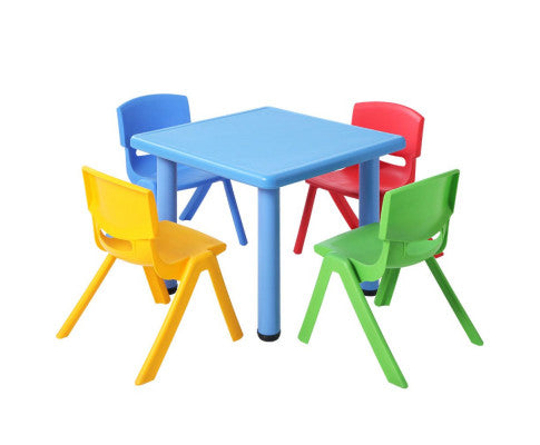 5 Piece Kids Table and Chair Set