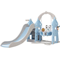 170cm Slide and Swing Set Playground Basketball Hoop Ring Outdoor Toys - SM Everyday Living