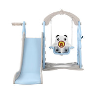 170cm Slide and Swing Set Playground Basketball Hoop Ring Outdoor Toys - SM Everyday Living