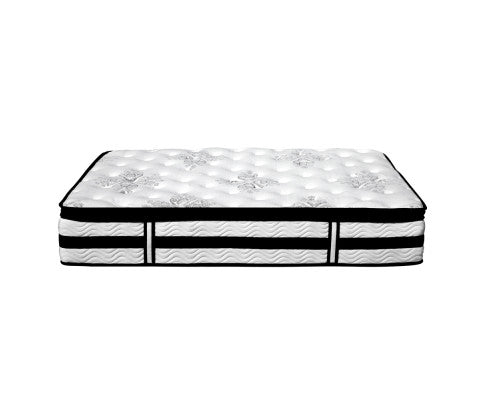 Bedding Algarve Euro Top Pocket Spring Mattress 34cm Thick Single