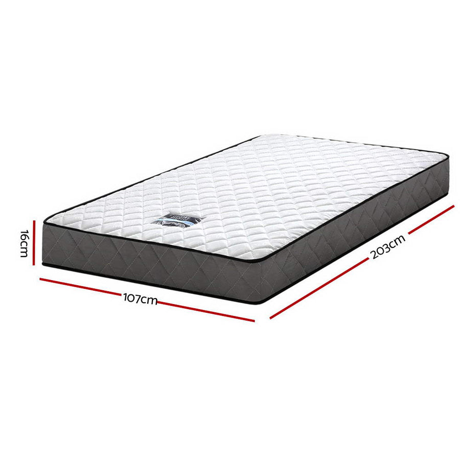 Bedding Alzbeta Bonnell Spring Mattress 16cm Thick King Single