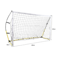 Soccer Goal Net Football Kids Outdoor Training Goals Portable Training Sports - SM Everyday Living