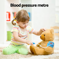 Kids Doctor Nurse Medical Case Pretend Play Set Stethoscope Medicine Toys