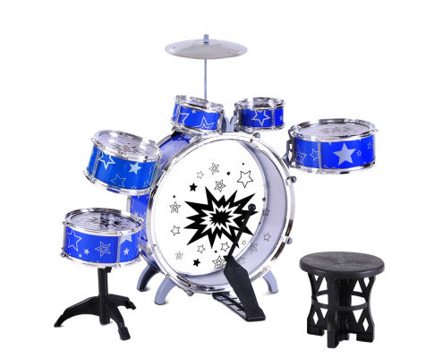 11 Piece Kids Drum Set