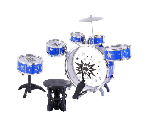 11 Piece Kids Drum Set