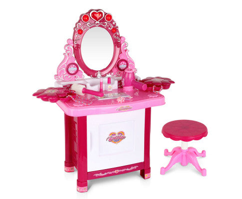 30 Piece Kids Dressing Table Set - Pink