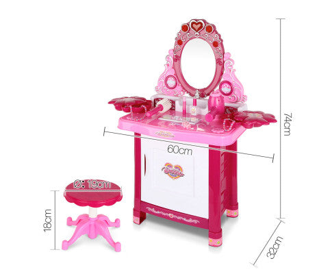 30 Piece Kids Dressing Table Set - Pink