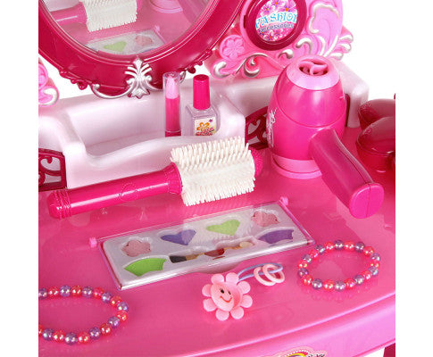 30 Piece Kids Dressing Table Set - Pink