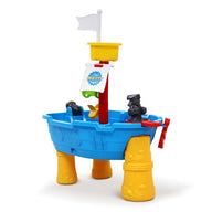 Kids Beach Sand and Water Toys Outdoor Table Pirate Ship Childrens Sandpit - SM Everyday Living