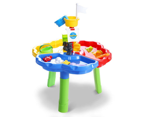 Kids Beach Sand and Water Sandpit Outdoor Table Childrens Bath Toys