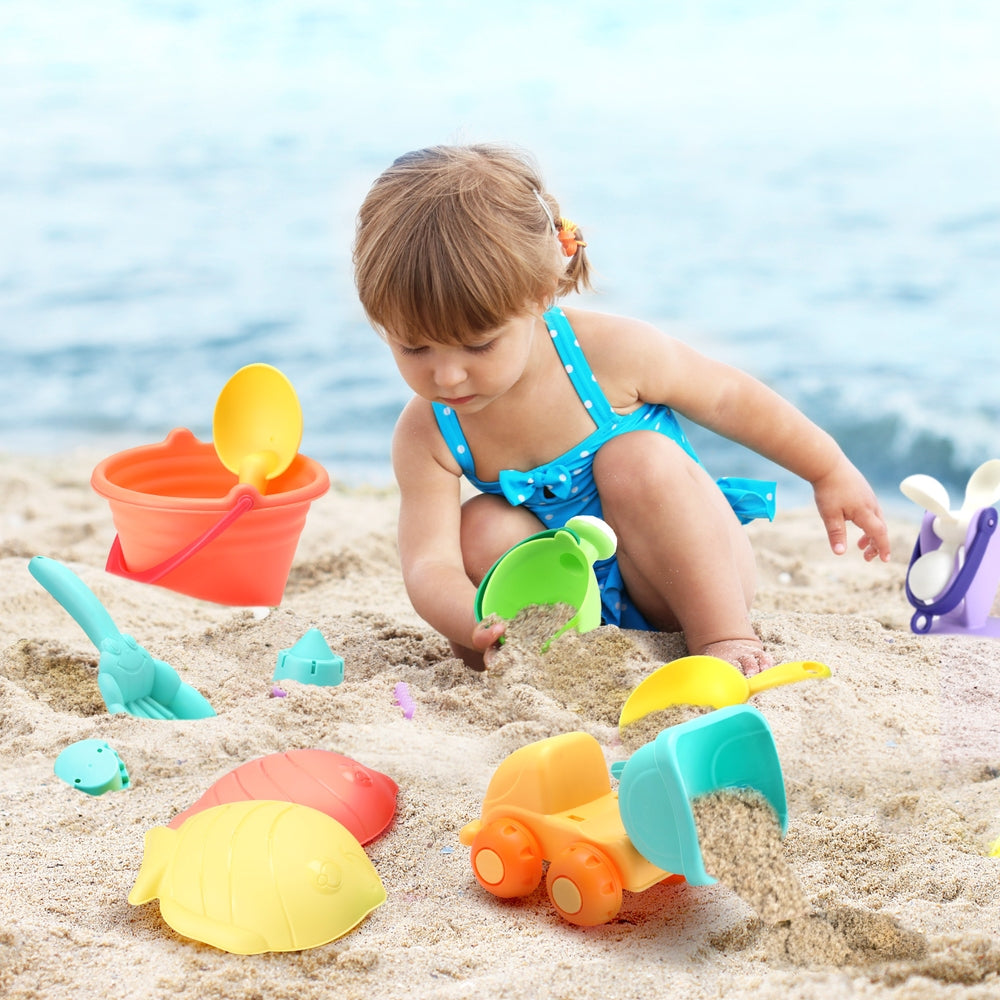 Kids Water Table Tool Kit Sand Truck Windmill Bucket Shovel Sandpit Toys