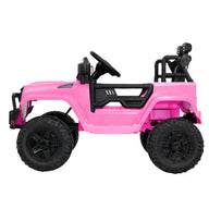 Kids Ride On Car Electric 12V Car Toys Jeep Battery Remote Control Pink - SM Everyday Living