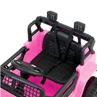 Kids Ride On Car Electric 12V Car Toys Jeep Battery Remote Control Pink - SM Everyday Living