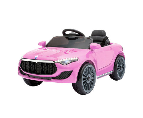 Kids Ride On Car Battery Electric Toy Remote Control Pink Cars Dual Motor