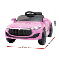 Kids Ride On Car Electric Pink