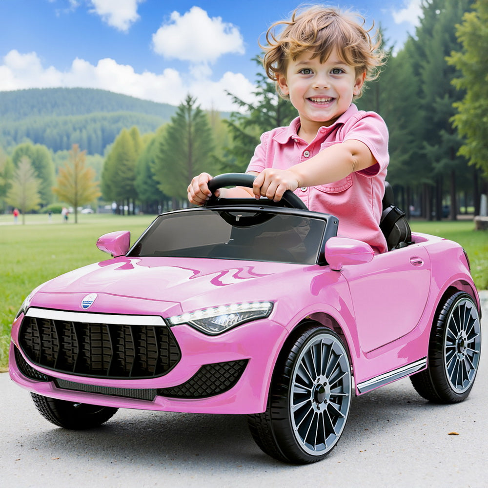 Kids Ride On Car Electric Pink