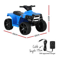 Kids Ride On ATV Quad Motorbike Car 4 Wheeler Electric Toys Battery - SM Everyday Living