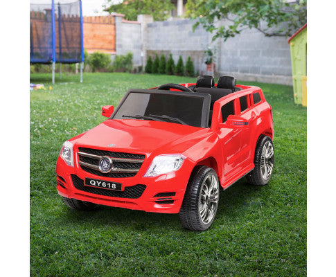 Kids start button Ride On Car - Red