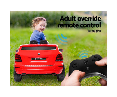 Kids start button Ride On Car - Red